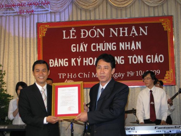 ps. samuel receiving the certificate